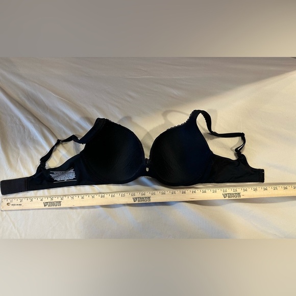 Victoria’s Secret Body by Victoria Perfect Shape Bra 34D Black Lace Push-Up - Picture 8 of 8